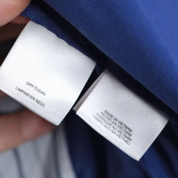 Nine West Blue Blazer Jacket Office Workwear Business Single Breasted Lined Sz 8 - Picture 9 of 10